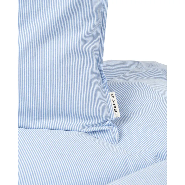 Studio Feder Junior Bedding, Organic - Milk Stripe