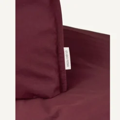 Studio Feder Junior Bedding Set, Organic Percale – Burgundy