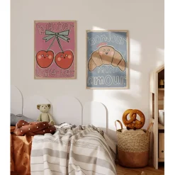Studio Loco Children's Poster, Croissant - Various Sizes