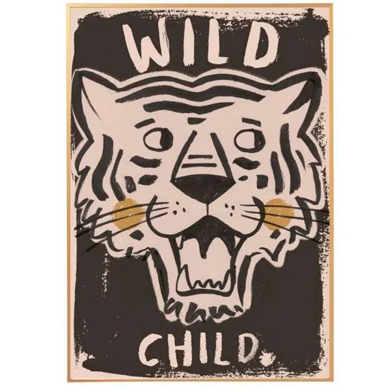 Studio Loco Children's Poster, Wild Child – Available in Various Sizes