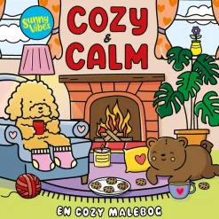 Sunny Vibes, Cozy & Calm, Cozy Coloring Book
