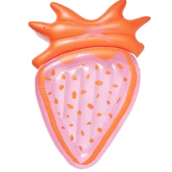 Sunnylife Air Mattress, Strawberry – For ages 6 and up