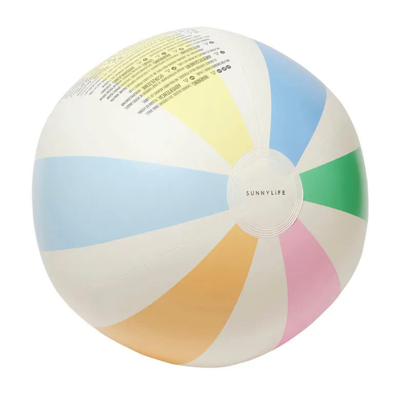 Sunnylife Beach Ball, Pastel Gelato - Ages 3 and Up