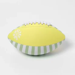 Sunnylife Neoprene American Football, Tides Out Citrus