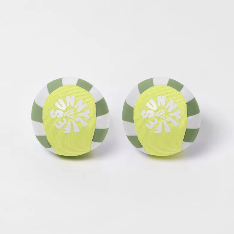 Sunnylife Neoprene Balls, Set of 2 - Skim Ball Set Tides Out Citrus