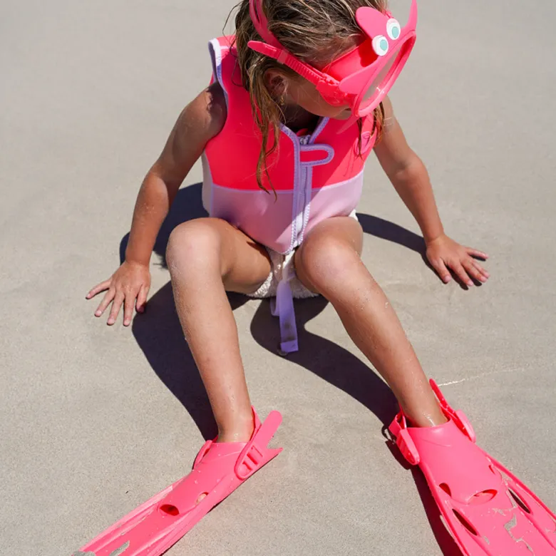 Sunnylife Small Diving Set, Melody the Mermaid Pink - Shoe Size 31-34