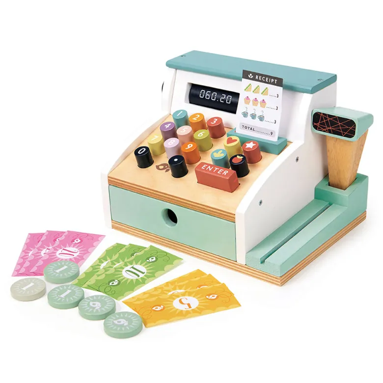 Tender Leaf, Cash Register - White