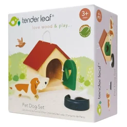 Tender Leaf Dollhouse Accessories – Pet Set with Dog