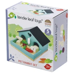Tender Leaf, Dollhouse Accessories, Pet Bunnies