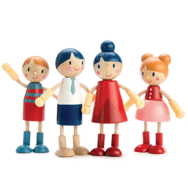 Tender Leaf Dollhouse Figures - Doll Family