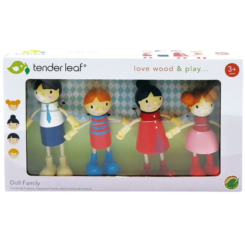 Tender Leaf Dollhouse Figures - Doll Family