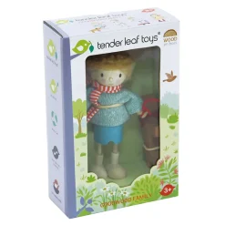 Tender Leaf Dollhouse Figures - Mr. Goodwood and Dog