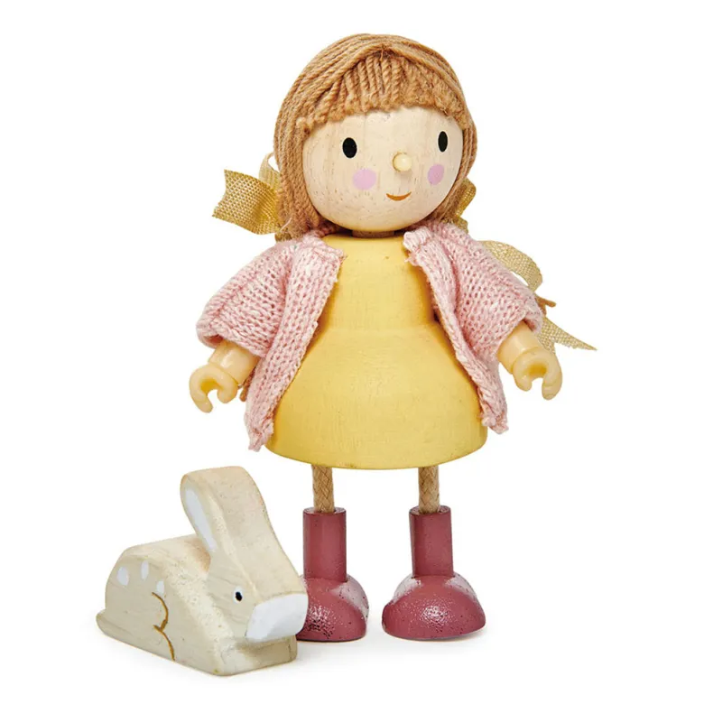 Tender Leaf Dollhouse Figures - Amy and Bunny