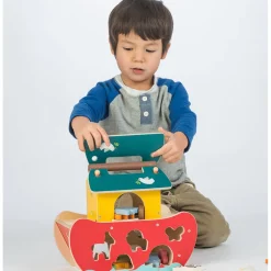 Tender Leaf, Noah's Ark Shape Sorter in Wood