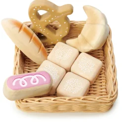 Tender Leaf, Play Food - Basket with Baked Goods