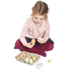 Tender Leaf, Play Food - Tray with 6 Eggs