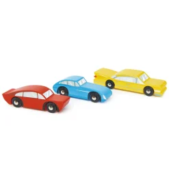 Tender Leaf, Set of 3 Retro Cars