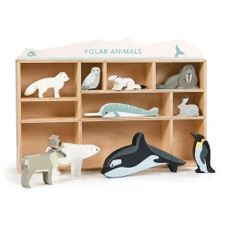 Tender Leaf, Wooden Animals in Box - 10 Arctic Animals