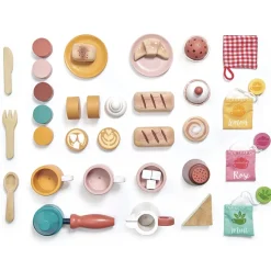 Tender Leaf Wooden Play Food - Café Set
