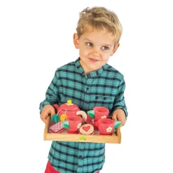 Tender Leaf Wooden Play Food Tea Set - Strawberry