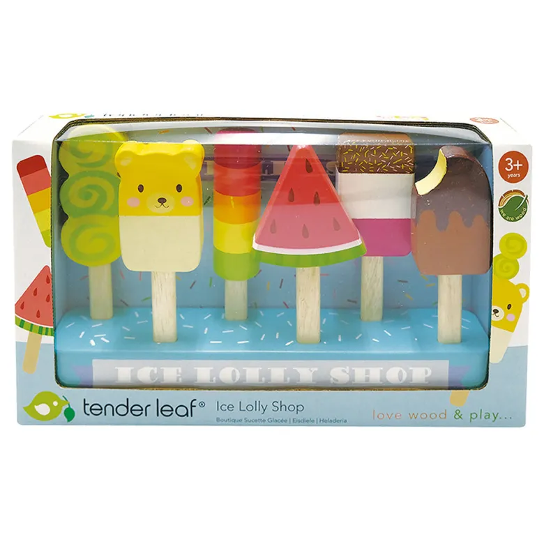Tender Leaf Wooden Play Food - Ice Cream Shop