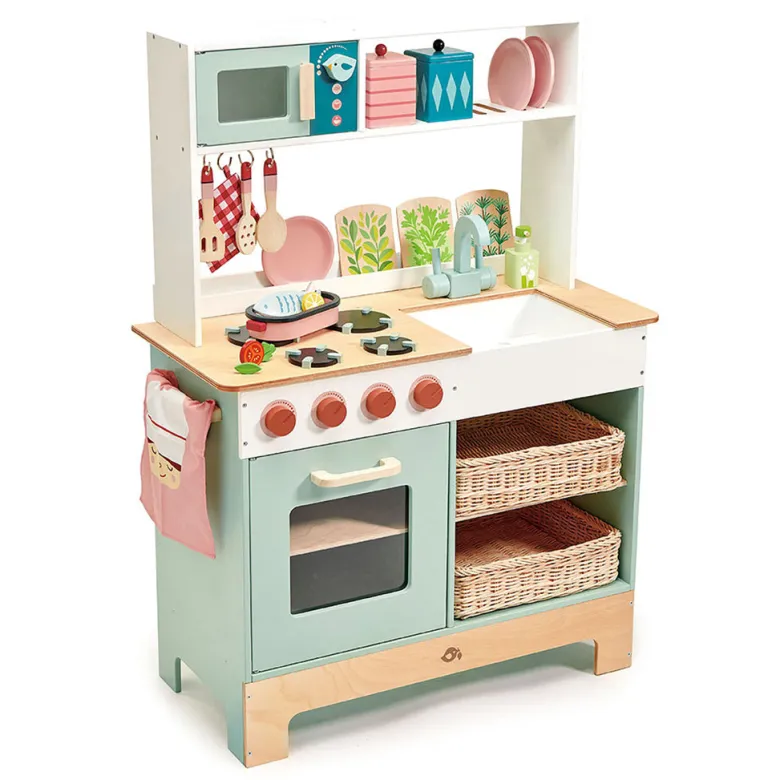 Tender Leaf, Wooden Play Kitchen - Large