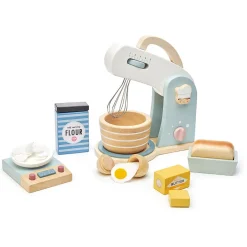Tender Leaf Wooden Play Mixer Set