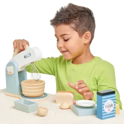 Tender Leaf Wooden Play Mixer Set