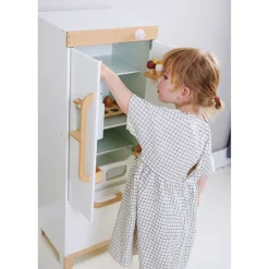 Tender Leaf, Wooden Refrigerator