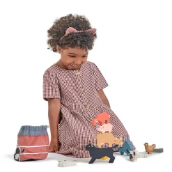 Tender Leaf, Wooden Stacking Animals - The Farm