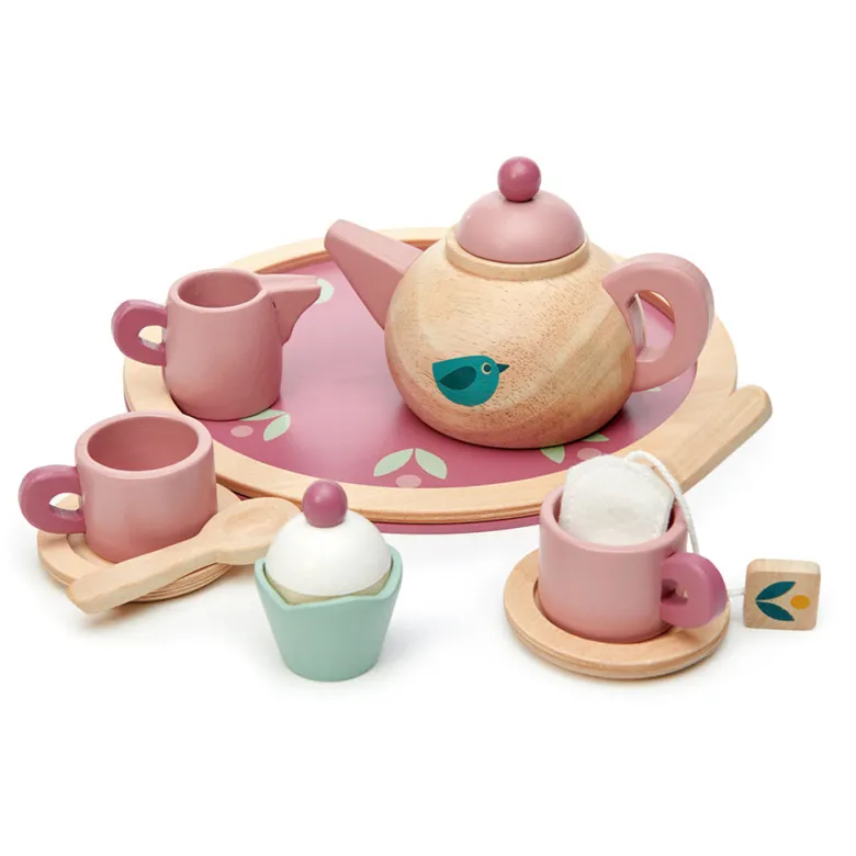 Tender Leaf Wooden Tea Set Play Food - Birdie