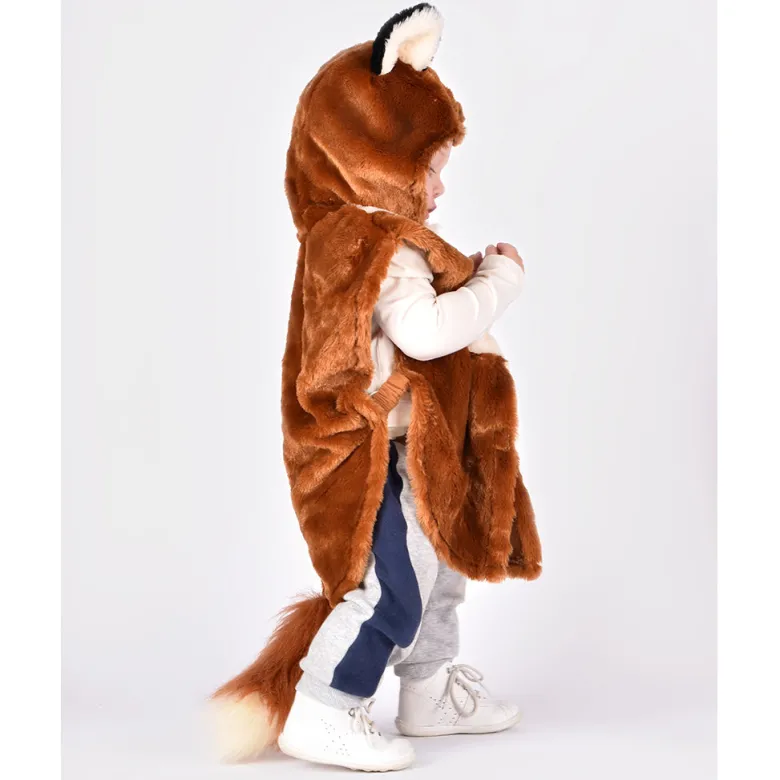 The Good Fairy Animal Costume, Fluffy Fox - Size 2-4 Years