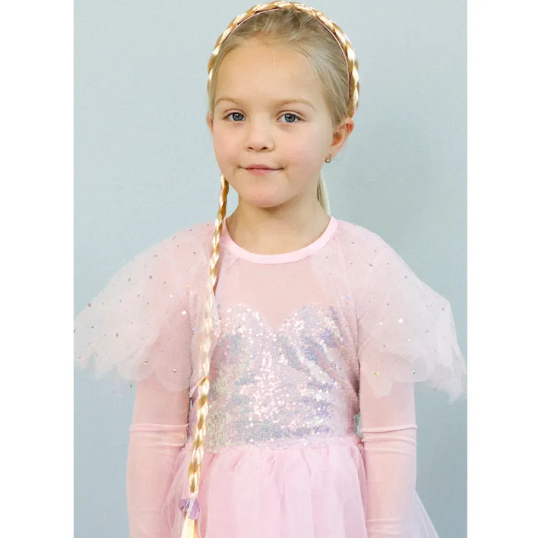 The Good Fairy, Costume Accessory - Rapunzel Braid, 75 cm - Blonde