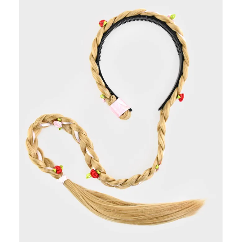 The Good Fairy, Costume Accessory - Rapunzel Braid, 75 cm - Blonde