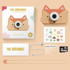 The ZooFamily, Zoo Friends Children's Camera, Ages 3-7 - Fox