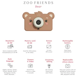 The ZooFamily, Zoo Friends Children's Camera, Ages 3–7 – Bear
