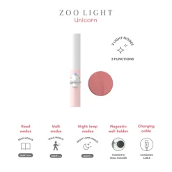 The ZooFamily, Zoo Light, Flashlight - Unicorn