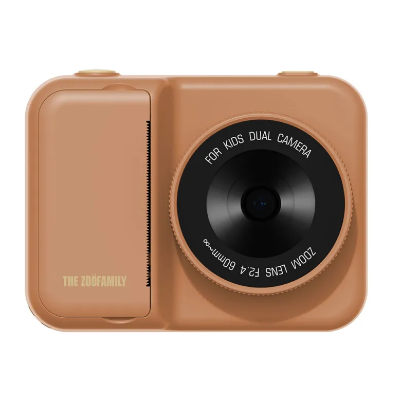 The ZooFamily, Zoo Print, 3-in-1 Camera with Print Function, Ages 5-11 - Bear