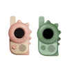 The ZooFamily, Zoo Walkie Talkie for Kids, Ages 3 and Up - Dino Pink and Green