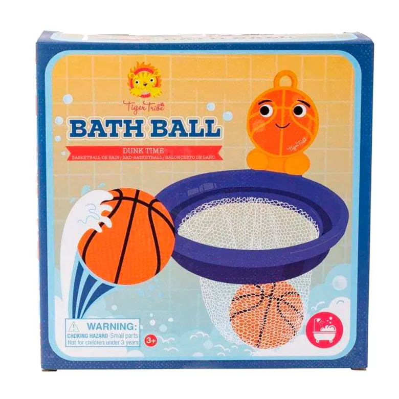 Tiger Tribe Bath Toy – Basketball & Net – Dunk Time