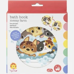 Tiger Tribe Bath Toy, Bath Book - Messy Farm