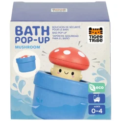 Tiger Tribe Bath Toy, Bath Pop-up - Mushroom