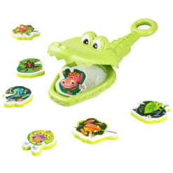 Tiger Tribe Bath Toy, Croch Chasey - Catch the Frogs