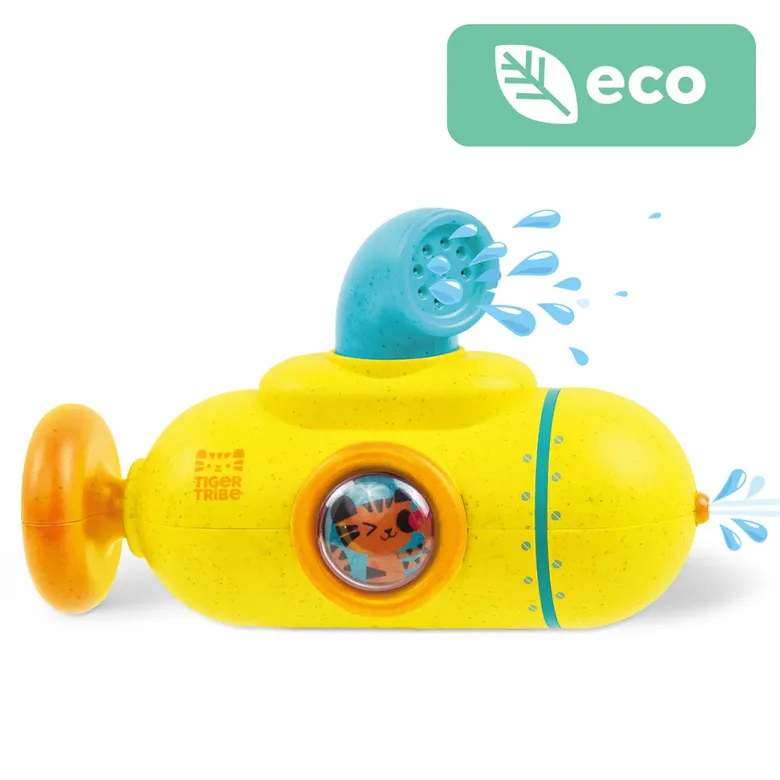 Tiger Tribe Bath Toy, Tub Sub - Submarine Water Pistol