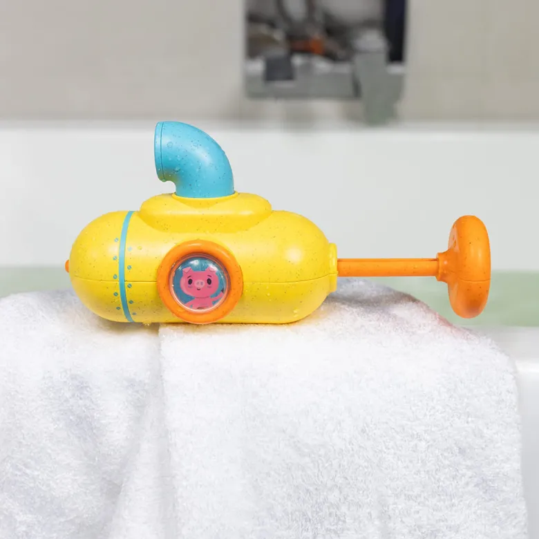 Tiger Tribe Bath Toy, Tub Sub - Submarine Water Pistol