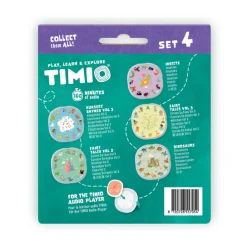 TIMIO Disc Set 4: Children's Songs, Fairy Tales, Dinosaurs, and Tiny Insects