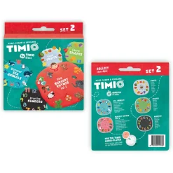 TIMIO Disc Set 2: Numbers, Children's Songs, Sea Animals, Shapes, and Fruits