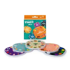 TIMIO Disc Set 1: Wild Animals, Nursery Rhymes, Colors, Music, and Body Parts
