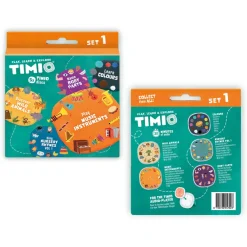 TIMIO Disc Set 1: Wild Animals, Nursery Rhymes, Colors, Music, and Body Parts