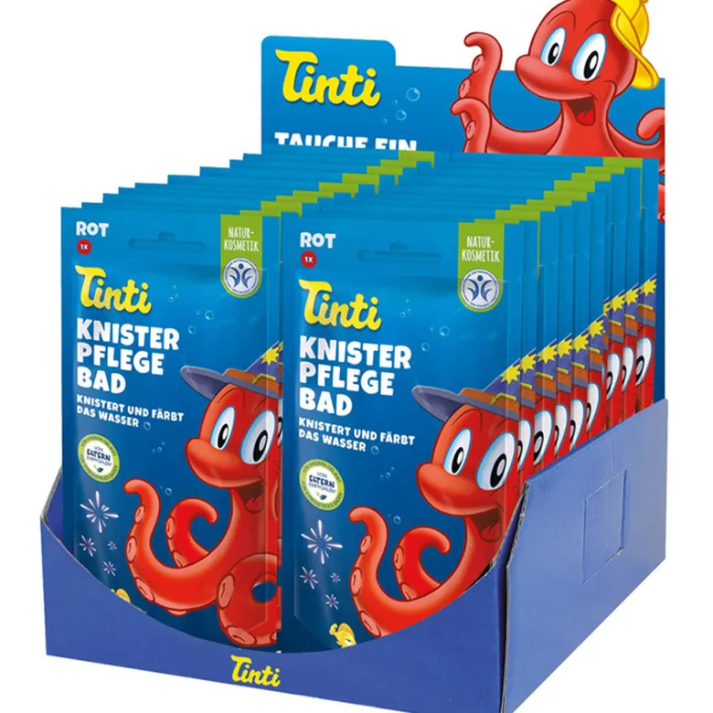 Tinti Crackling Bath - Red Fireworks